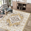Bohemian Style Foldable Washed Cashmere Living Room Carpet