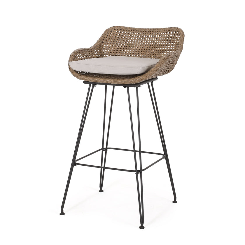 PE Rattan BAR STOOL