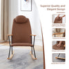 Modern Rocking Chair Comfortable Side Chair For Nursery, Bedroom, Living Room