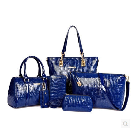 Six-piece Single-shoulder Messenger Handbag