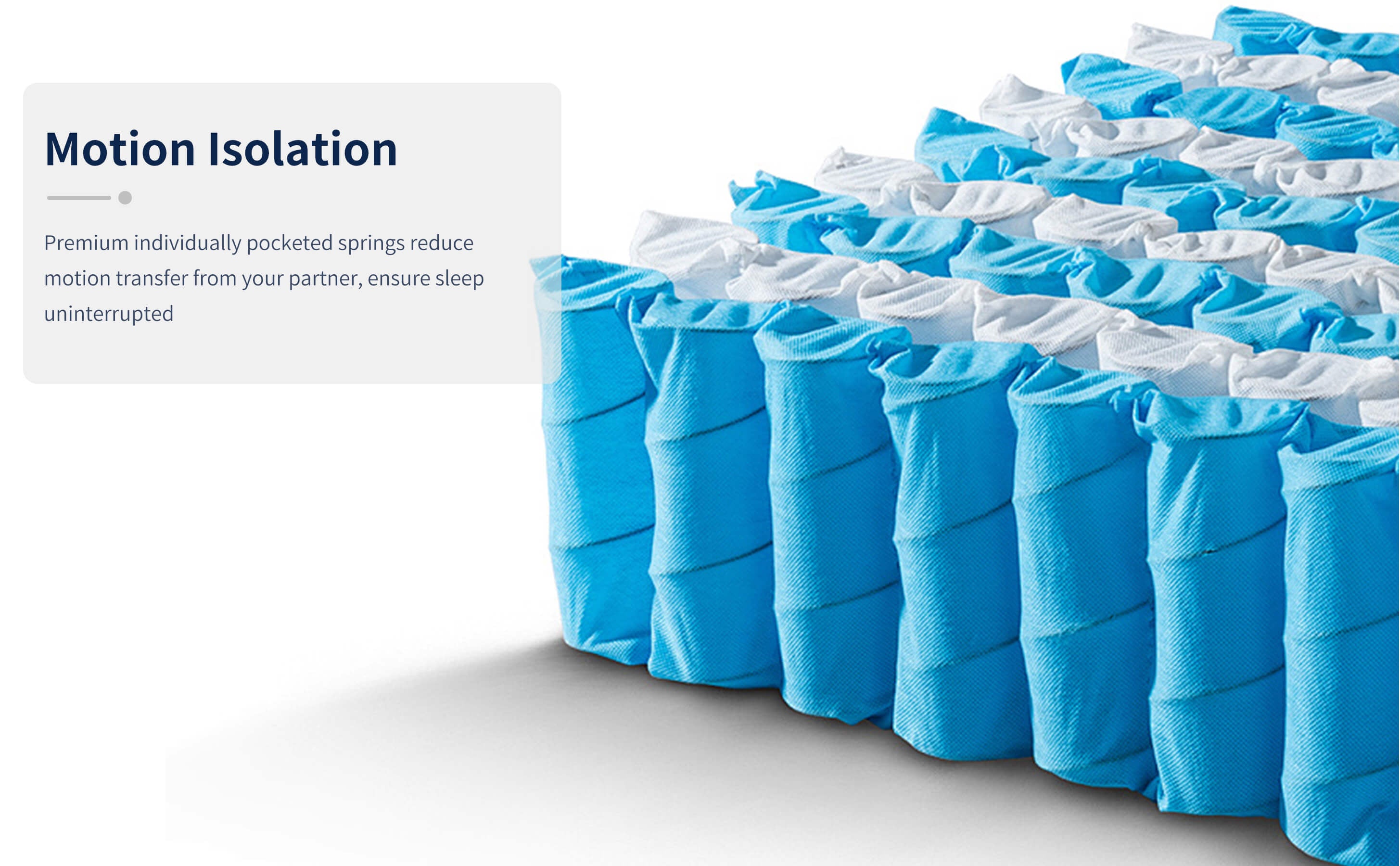 12 Inch Hybrid Mattress Individual Pocket Spring Memory Foam Cool Knitted Cover CertiPUR-US Black