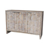Farmhouse Style 3-door Wooden Cabinet