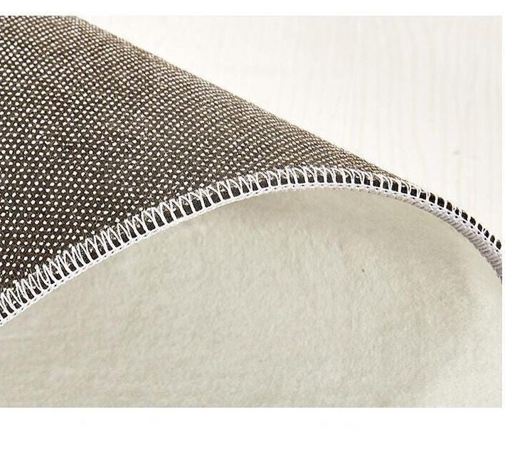 Home Fashion Bedside Simple Light Luxury Floor Mat