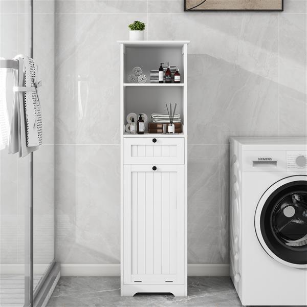 Single Compartment Single Drawer Inclined Laundry Classification Cabinet,