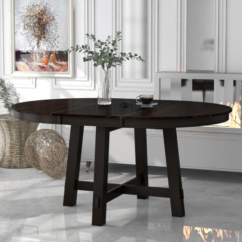 Circular Expandable Dining Table