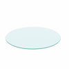 20  Round Tempered Glass Table Top 1 4  Thick Polished Edge