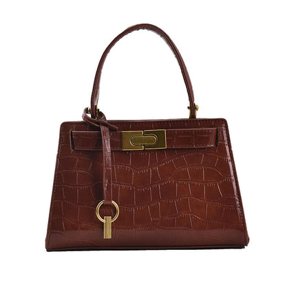 Stone Pattern Personality Simple Messenger Bag