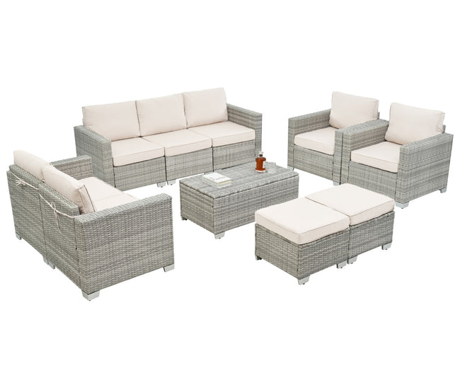 10 Piece Patio Furniture Set