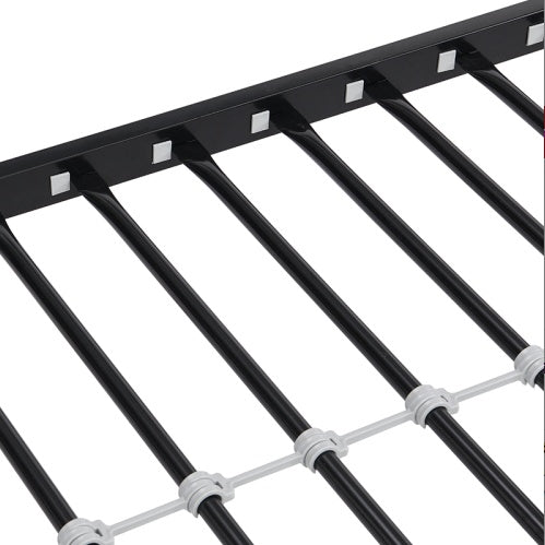 METAL BUNK BED TF BLACK