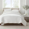 Serta Simply Clean Solid Duvet Cover Twin