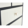 CABINET WOOD MDF BOARDS, 9 Drawers Dresser, BLACK COLOUR