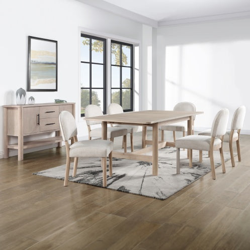 Gabby - Side Chair Light Brown