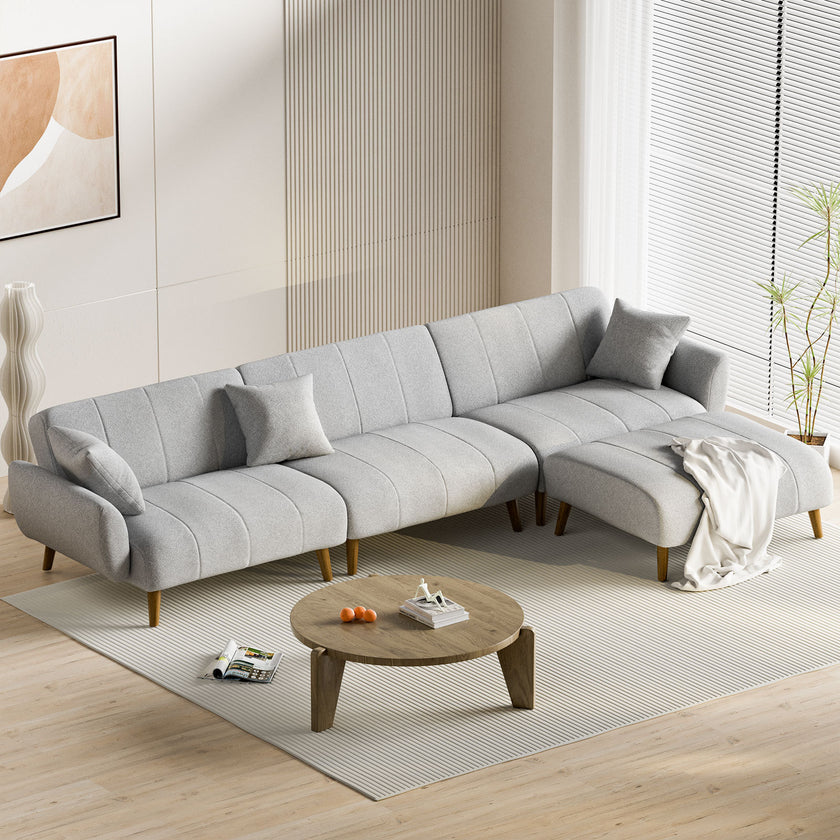 4 - Piece Upholstered Sectional