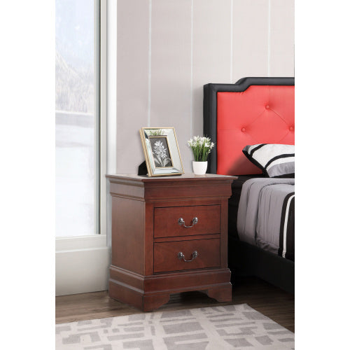 Charming Cherry Finish G2100-N Nightstand