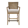 Cane Back Counter Stool