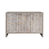 Farmhouse Style 3-door Wooden Cabinet