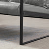 Lounge Living Room Office PVC Leather Accent Arm Chair With Extra Thick Padding
