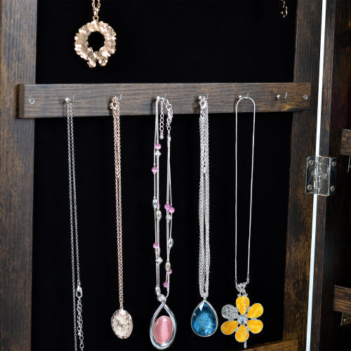 Full Body Mirror 360  Rotating Jewelry Cabinet