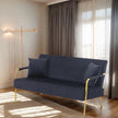 Modern Velvet Loveseat Sofa For Living Room