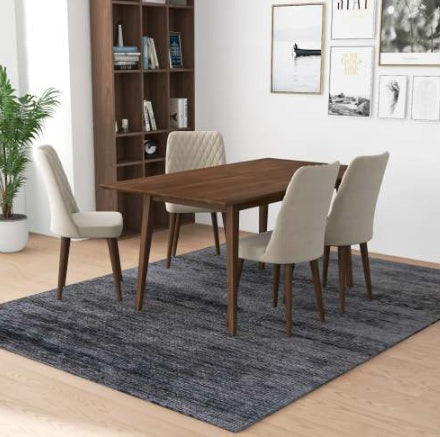 Katie Mid-Century Modern Velvet Dining Chair  Set Of 2