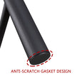 Metal Platform Bed Frame, Victorian Style HeadboardFootboard  Under Bed Storage  No Box Spring Needed Twin Size Black