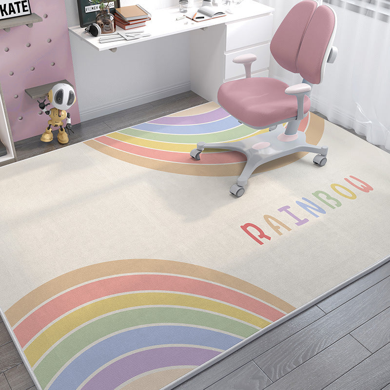 Children's Room Baby Crawling Blanket Stain-resistant Crystal Velvet Carpet