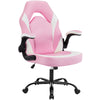PU Leather Ergonomic Office Chair Swivel Computer Gaming Chair With Lumbar Support