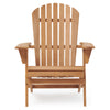 Wooden Outdoor Folding Beach Chair Two-piece Set