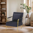 Modern Velvet Accent Chair For Living Room