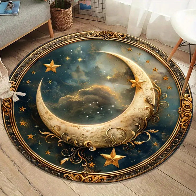 Bedroom Decoration Round Simulation Bedside Blanket