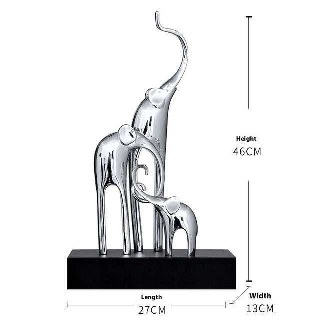 Fortune Bring Elephant Decorative Crafts