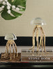Jellyfish Decoration Metal Ocean Art Theme