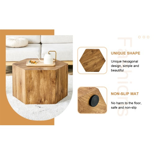 Modern MDF Coffee Table, With Complex Texture Patterns, Style And Texture Coffee Table To Redefine Your Interior Decoration And Enhance Your Living Space, Stylish And Durable Design