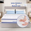 Single Bed Mattress,  Hybrid Double Bed Mattress, Single Bed Mattress With Individual Pocket Springs, Boxed Plush Foam Mattress, Medium Soft, Sports Isolation Pressure