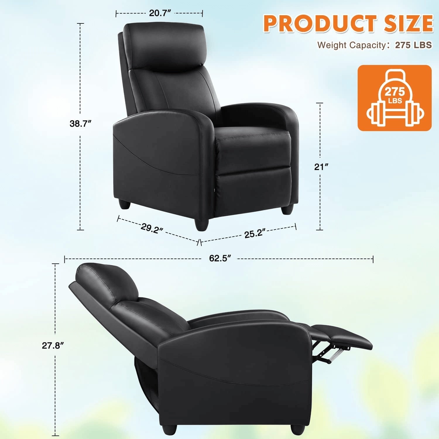 Manual Lounge Chair