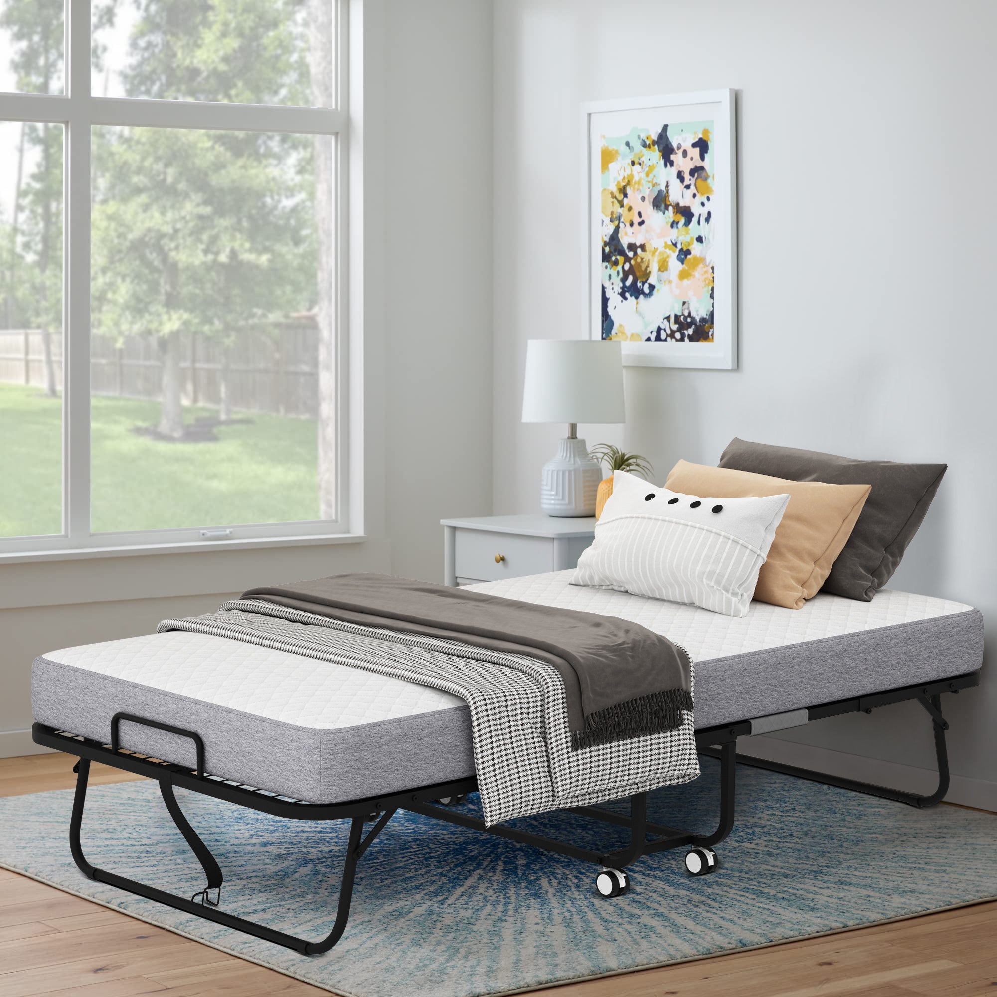 Folding Bed With Mattress