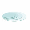 20  Round Tempered Glass Table Top 1 4  Thick Polished Edge