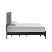 Glasgow G04305A-QB Queen Bed Mattress Not Included, Gray