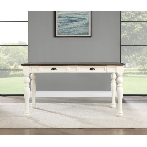 Joanna - 4-Drawer Dining Table - White