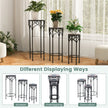 Decorative Flower Display Holder With Ceramic Top For Patio