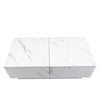 Coffee Table With Sliding Tabletop, Center Table With Hidden Storage Compartment, Extendable Table For Living Room