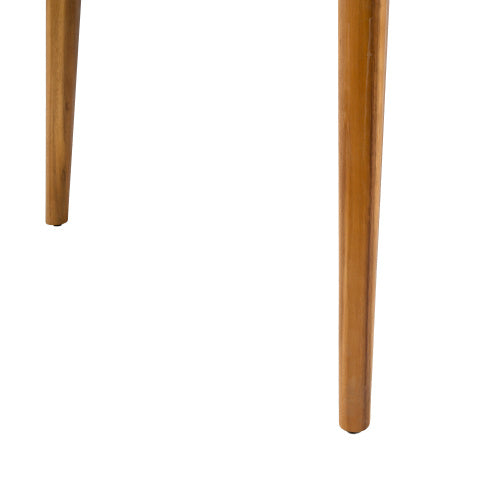 Acacia Wood Dining Table 6-Person Outdoor Table, Farmhouse Furniture For Patio, Garden, Backyard, Teak 180 LBS Weight Capacity 63L