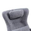 Rocking Chair Nursery, Modern Rocking Chair With High Backrest