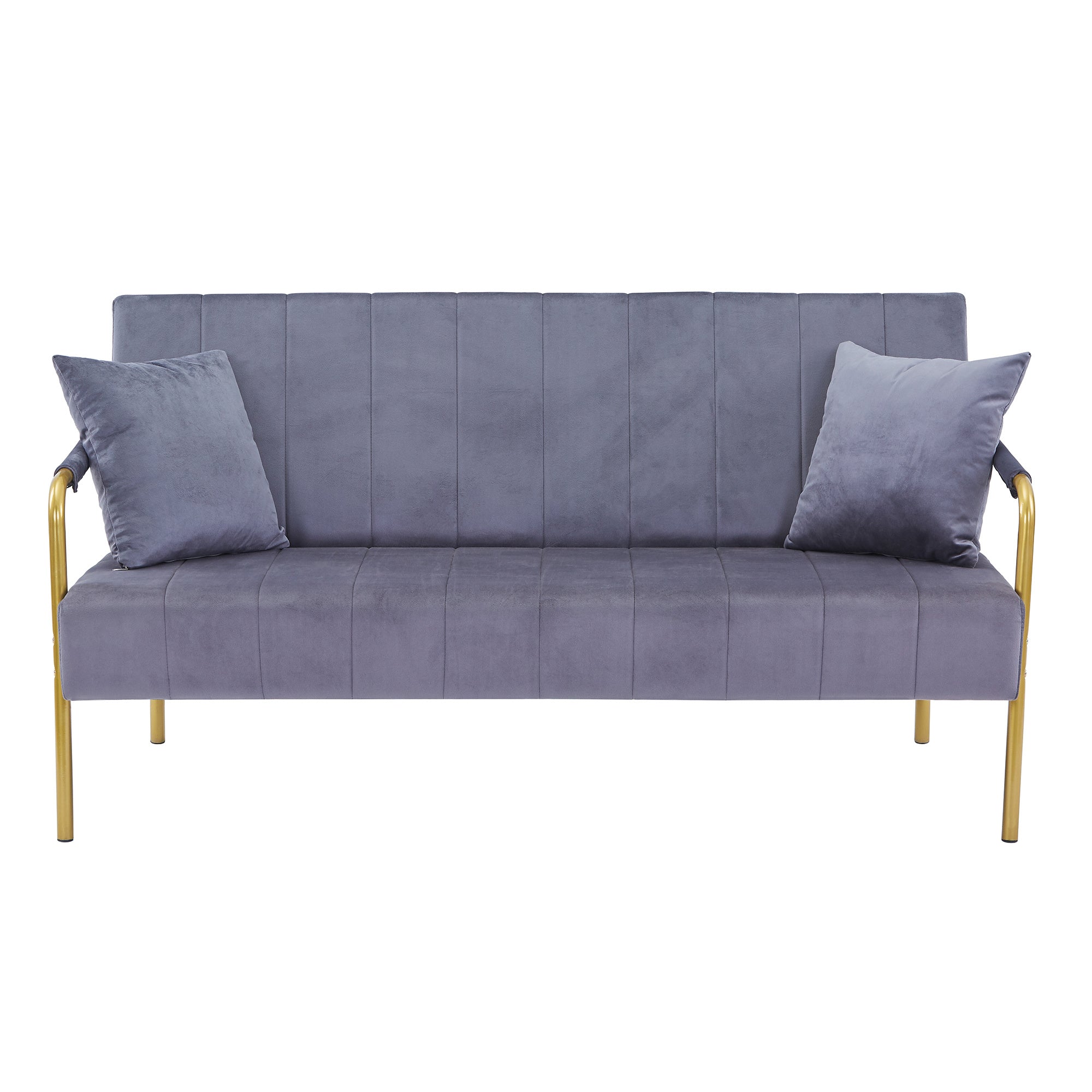 Modern Velvet Loveseat Sofa For Living Room