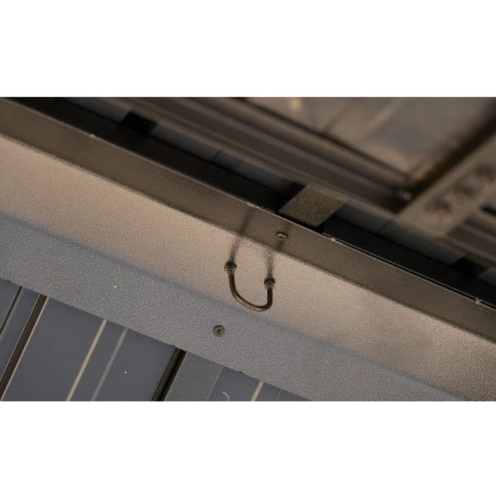 10x10FT Patic Gazebo,aluminum Gazebo With Steel Canopy,Outdoor Permanent Hardtop Gazebo Canopy For Patio, Garden,