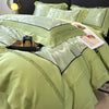 Light Luxury High-grade Yarn-dyed Four-piece Jacquard Beddings