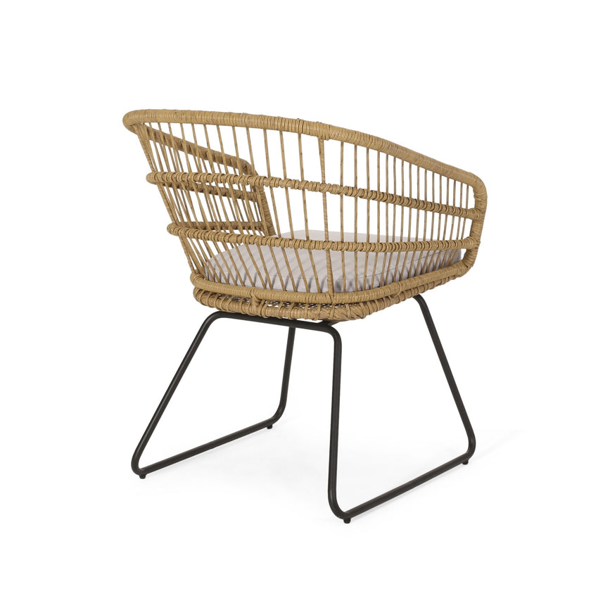 TERRY CHAIR,2PCS With 2 Cushions