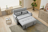 Futon Chair Bed Convertible Chair 3-in-1 Pull Out Sleeper Chair Beds With USB Ports,Wear-resistant And Anti-scratch, Armchair Bed Sleeper For Living Room Cannot Be Sold On Temu