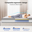 Single Bed Mattress, Hybrid Double Mattress With Bonnell Coil, High Density Foam Mattress, Boxed, Single Bed, Medium Soft, Stress Reliever