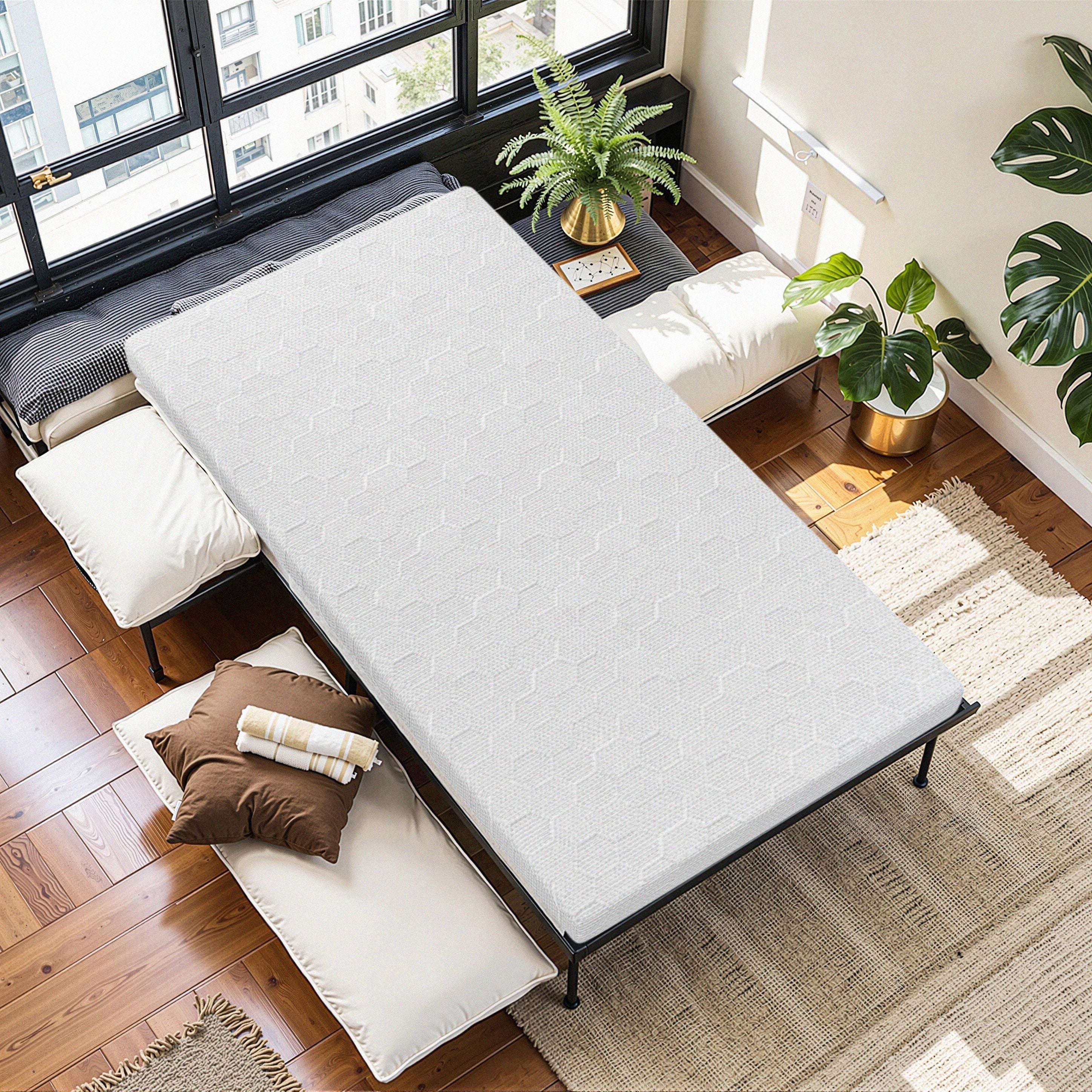 3-inch Memory Sponge Mattress Brings You Comfortable Sleep And Is Suitable For Various Scenarios